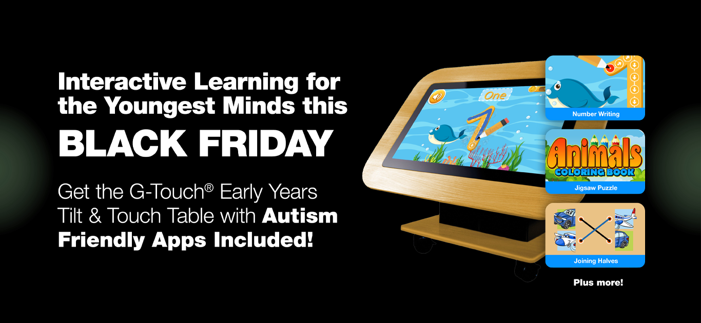 Get a G-Touch Table and get Autism Apps FREE